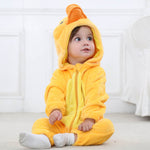 Quacking Duck Romper - Hooded Baby/Toddler Bodysuit