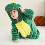 Mighty Dragon Romper - Hooded Baby/Toddler Bodysuit