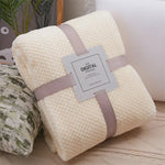 Snuggle Nest Baby Fleece Blanket – Ultra-Soft Coral Wrap for Newborns