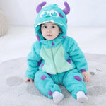 Snuggle Sully Romper – Sully-Inspired Hooded Baby/Toddler Bodysuit