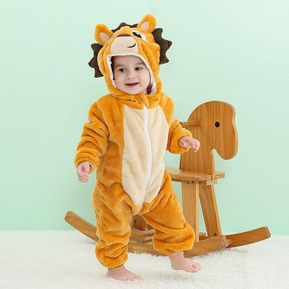 Happy Hedgehog Romper - Hooded Baby/Toddler Bodysuit