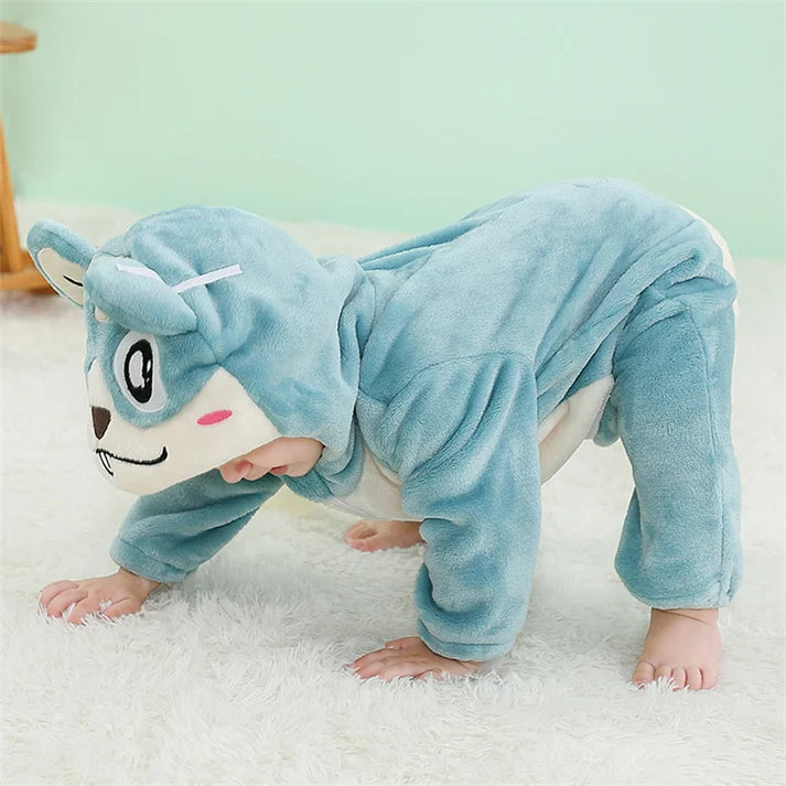 Hammy Hamster Romper - Hooded Baby/Toddler Bodysuit