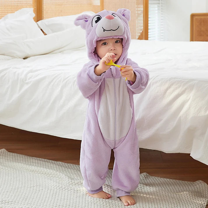 Twilight Bat Romper - Hooded Baby/Toddler Bodysuit