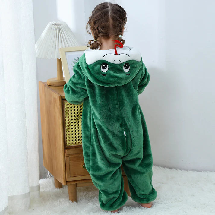 Snuggle Snake Romper - Hooded Baby/Toddler Bodysuit