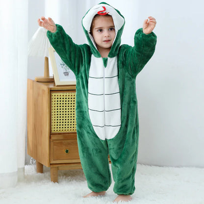 Snuggle Snake Romper - Hooded Baby/Toddler Bodysuit
