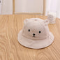 Sunny Bear Bucket Hat – Cotton Sun Hat with Ears