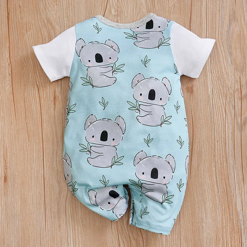 Cozy Koala Baby Romper – Soft & Stretchy Summer Bodysuit