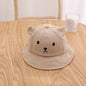 Sunny Bear Bucket Hat – Cotton Sun Hat with Ears