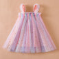 Starlight Dreams Tulle Dress – Sparkly Summer Princess Dress for Girls