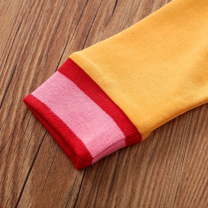 Little Hero Bodysuit – Cotton Long Sleeve Romper with Iconic Text Print