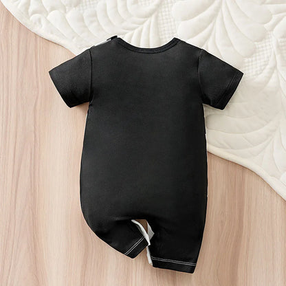 Moo Moo Cute Cow Romper – Summer Bodysuit for Babies