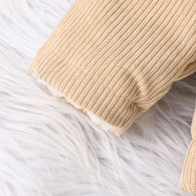 Mini Explorer Sherpa-Lined Corduroy Jacket – Baby Winter Coat