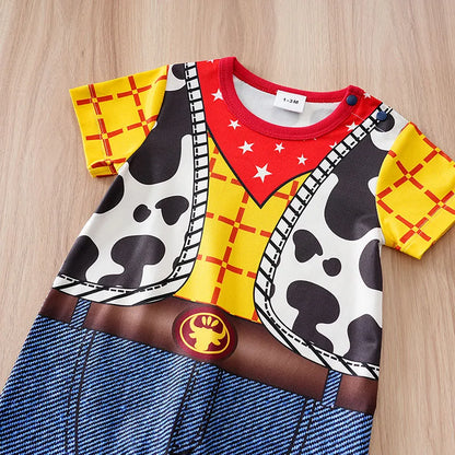 Little Sheriff Adventure Romper – Cowboy-Inspired Baby Outfit