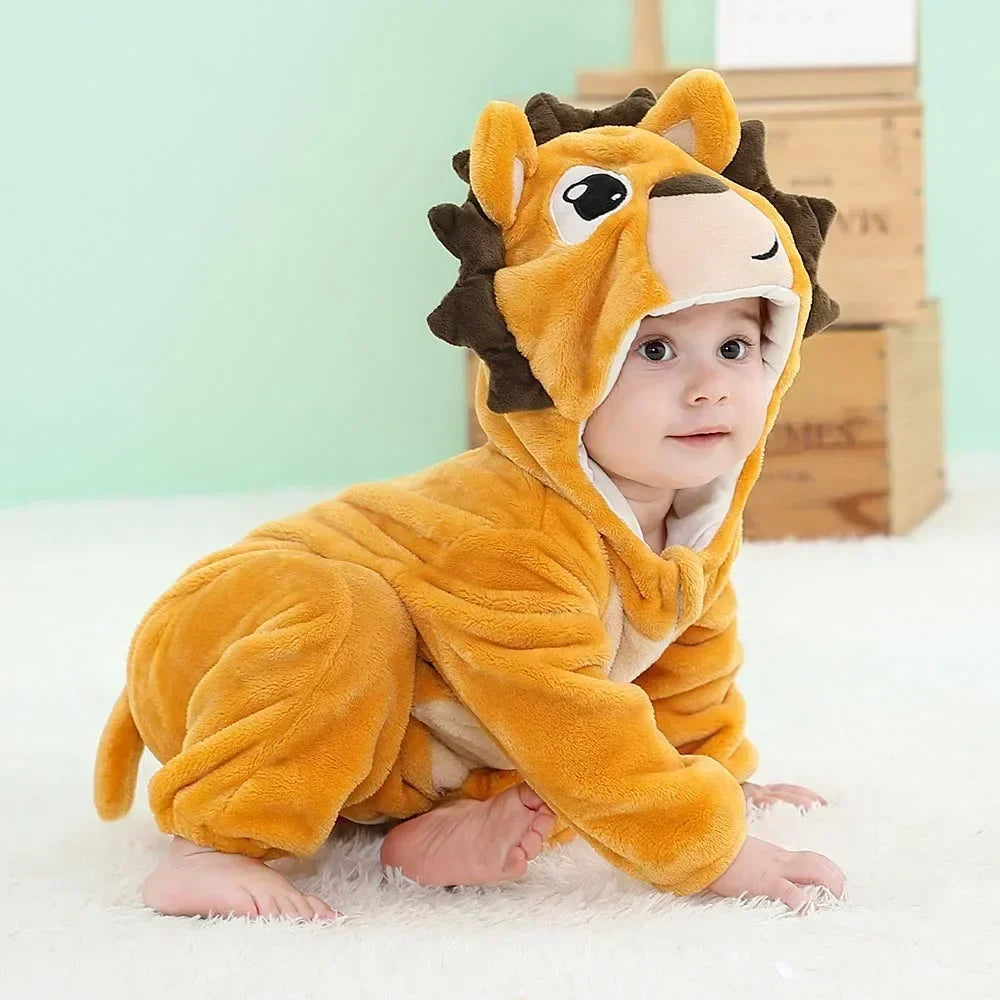 Happy Hedgehog Romper - Hooded Baby/Toddler Bodysuit