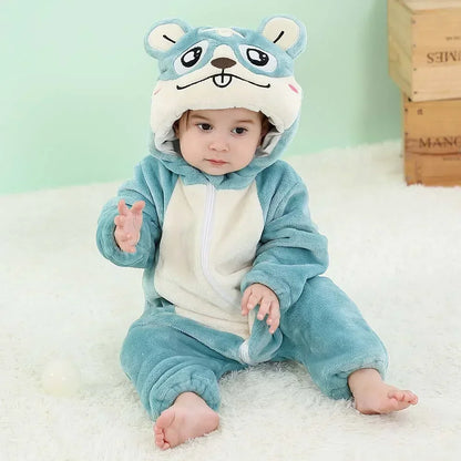Hammy Hamster Romper - Hooded Baby/Toddler Bodysuit