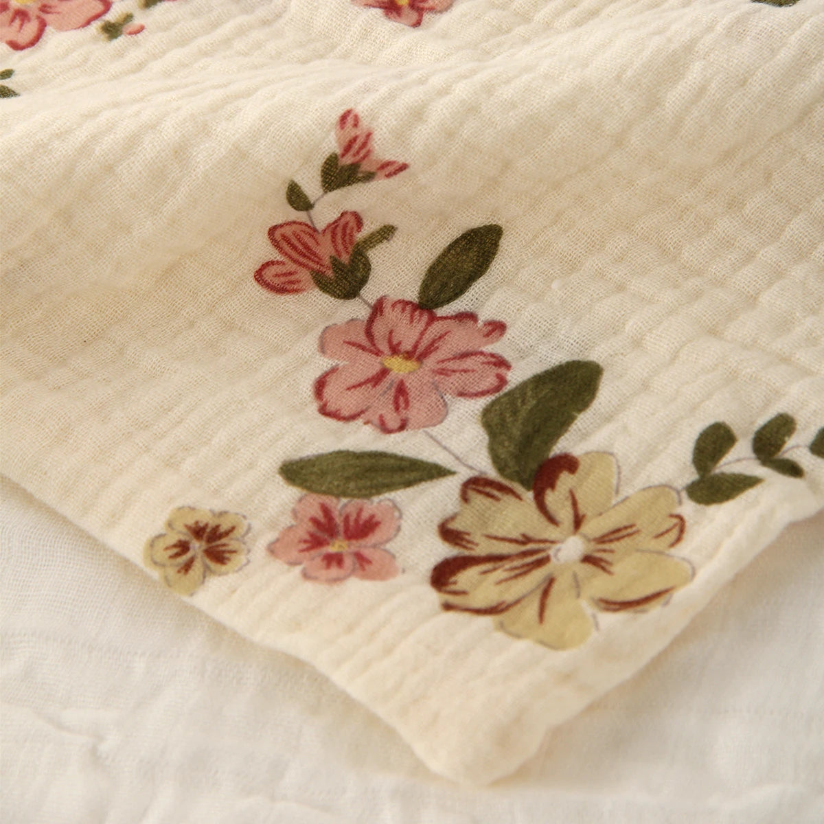 5-Pack Soft Muslin Cotton Baby Washcloths – Gentle & Absorbent Essentials