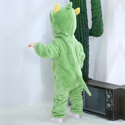 Adventure Dragon Romper- Hooded Baby/Toddler Bodysuit