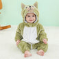 Fluffy Puppy Romper - Hooded Baby/Toddler Bodysuit