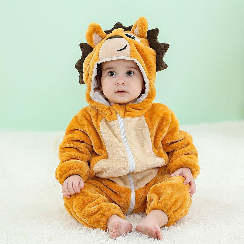 Happy Hedgehog Romper - Hooded Baby/Toddler Bodysuit