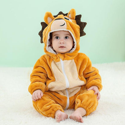 Happy Hedgehog Romper - Hooded Baby/Toddler Bodysuit