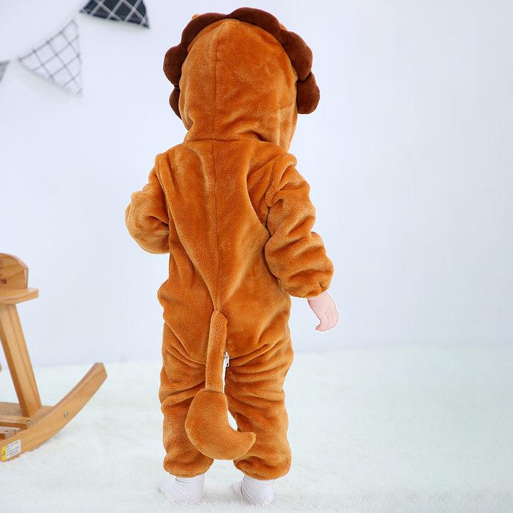 Roaring Lion Romper - Hooded Baby/Toddler Bodysuit