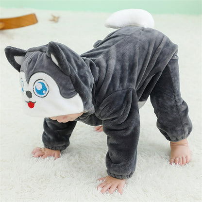 Cuddle Cat Romper - Hooded Baby/Toddler Bodysuit